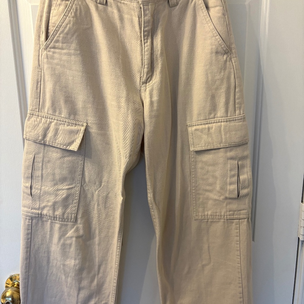 Cotton on tan cargo pants